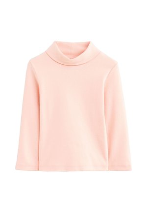 REGULAR FIT - LONG SLEEVE ROLL NECK - Top s dlhým rukávom - pale pink