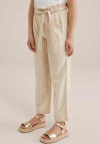 WE Fashion Pantaloni - beige