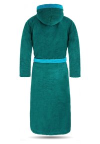 Normani ZWEIFARBIG - Bademantel - petrol türkis