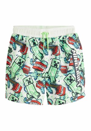 LICENCE  - Badeshorts - minecraft green