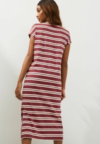 Next TIE SIDE REGULAR FIT - Dzsörzéruha - chocolate brown stripe