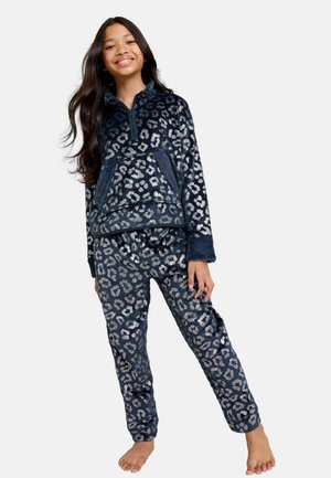 LEOPARD SET - Pidžamas komplekts - navy blue
