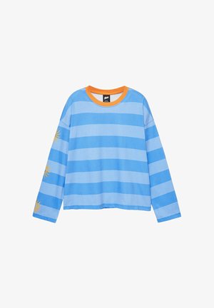 PULL&BEAR, BOXY, niebieski neon