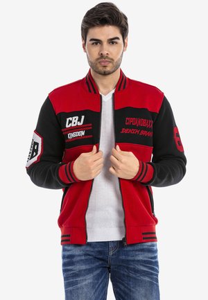 Sweatjacke - red