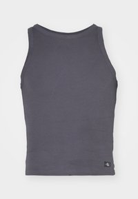EXCLUSIVE LABEL TANK UNISEX - Top - washed black
