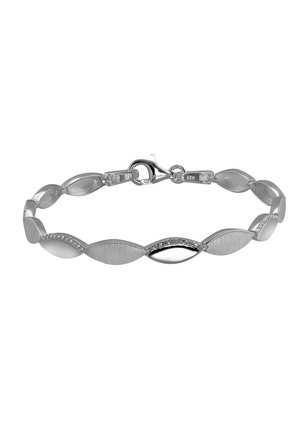 ELEGANCE - Armband - silberfarben/weiß