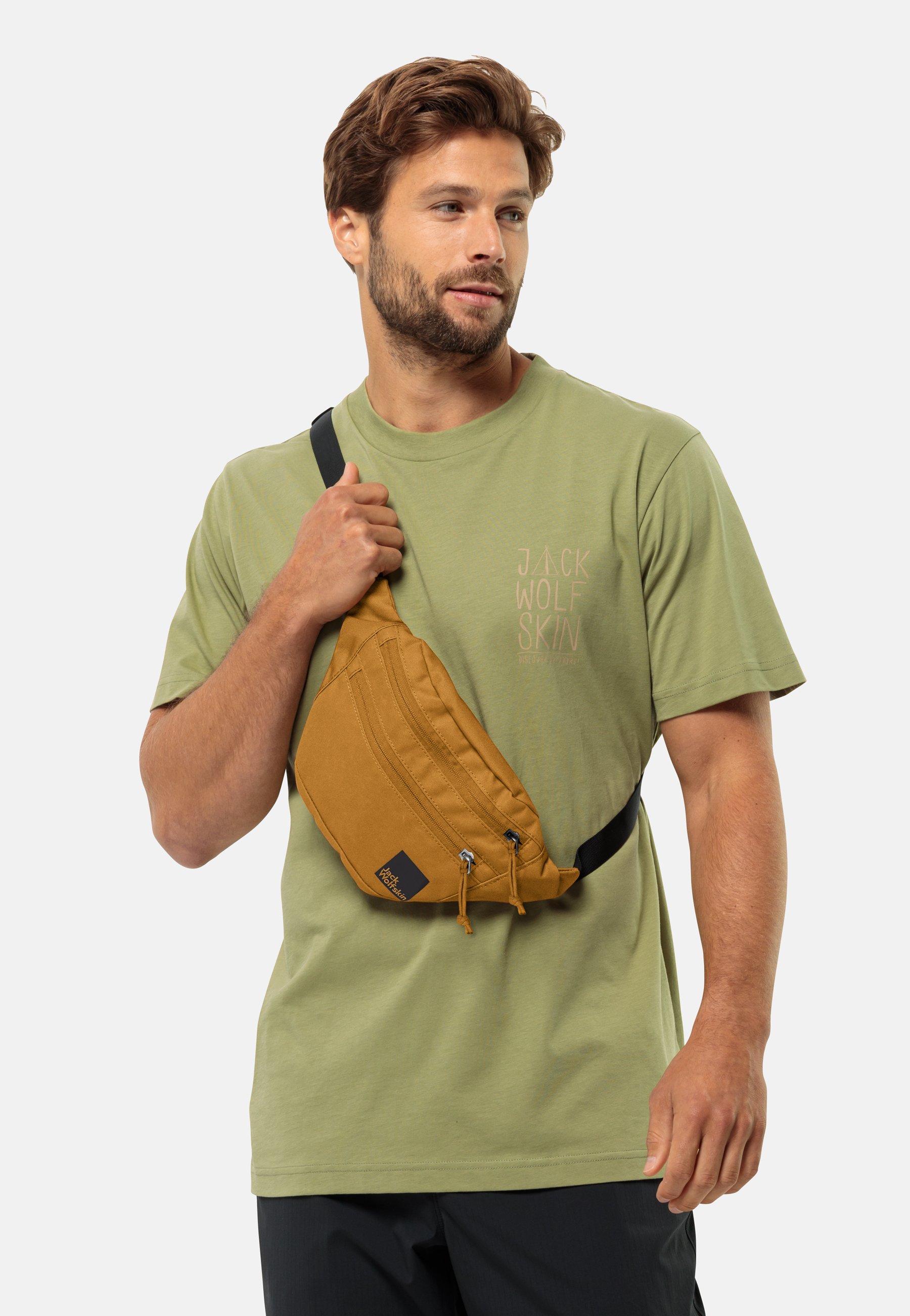 Jack Wolfskin Sac banane salted caramel/jaune