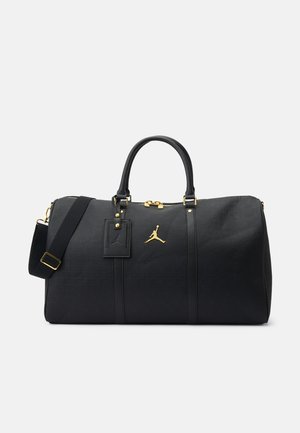 MONOGRAM DUFFLE BAG UNISEX - Bolsa de viaje - black/gold-coloured