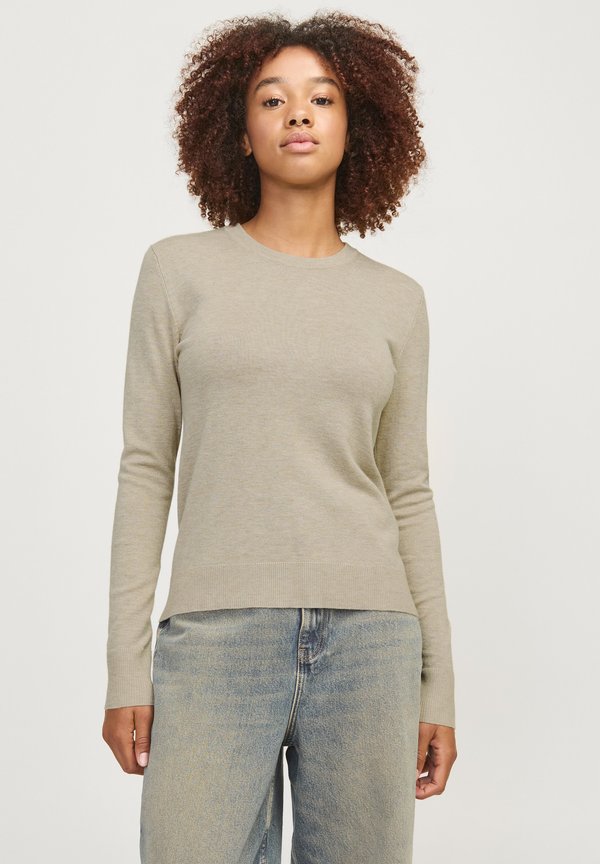 JXCARA COMFY CREW NECK - Jumper - feather gray