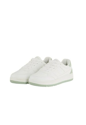 Sneakers low - white-green