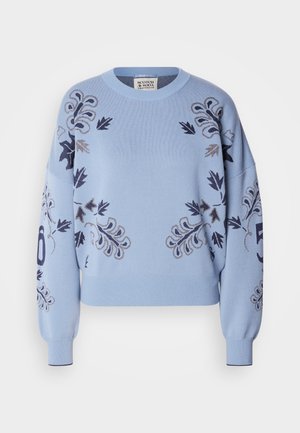 Scotch & Soda RELAXED PULLOVER - Pullover - faded denim