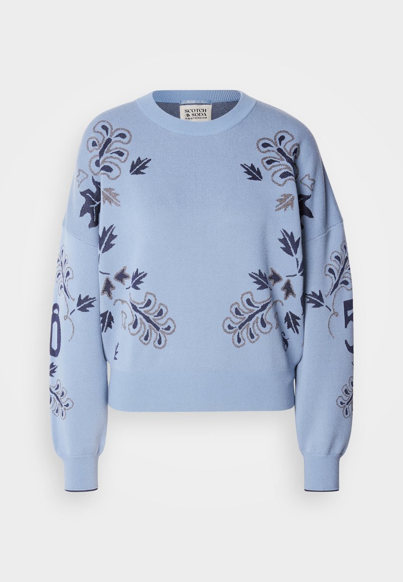 Scotch & Soda Trui lichtblauw Scotch & Soda Trui lichtblauw