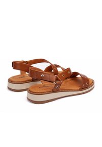 Pikolinos ROQUETAS - Sandalias de cuña - brown
