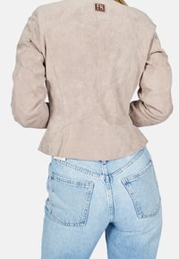 Freaky Nation Giacca di pelle - taupe