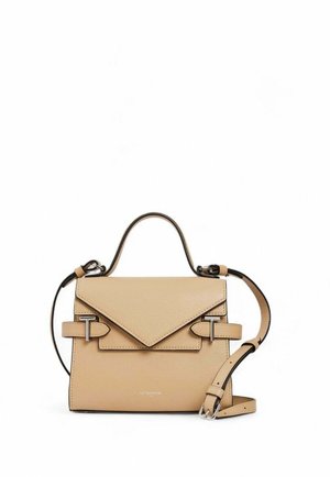 PETIT DOUBLE RABAT - Bolso de mano - beige
