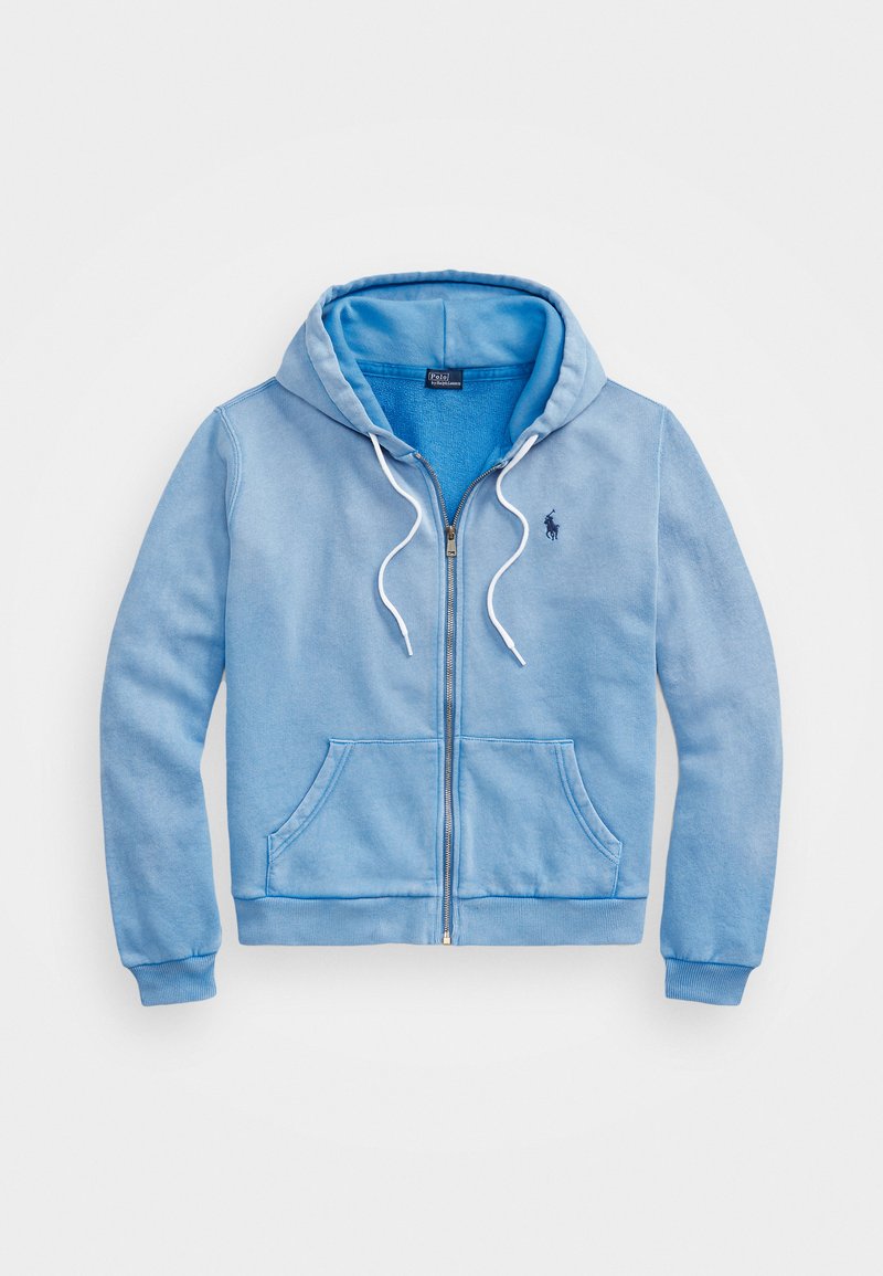 Polo Ralph Lauren ISLAND FLEECE LONG SLEEVE SWEATSHIRT - Sweat zippé - blue orbit