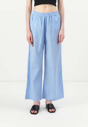 STRIPE ELISSA TROUSER - Bukse - blue