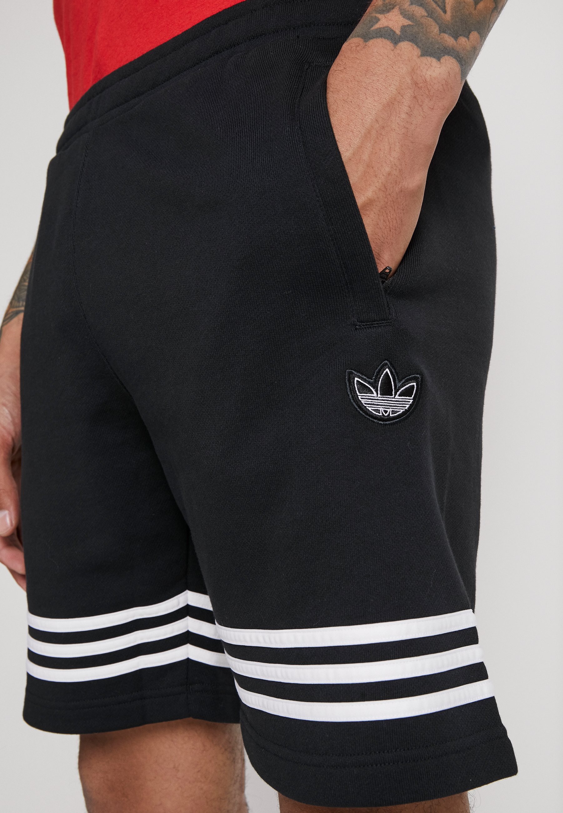 adidas Originals OUTLINE - Shorts - black/nero - Zalando.it