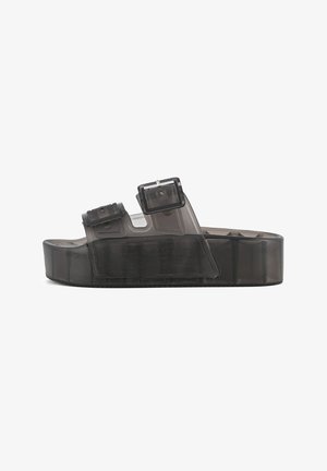 Pantolette hoch - black