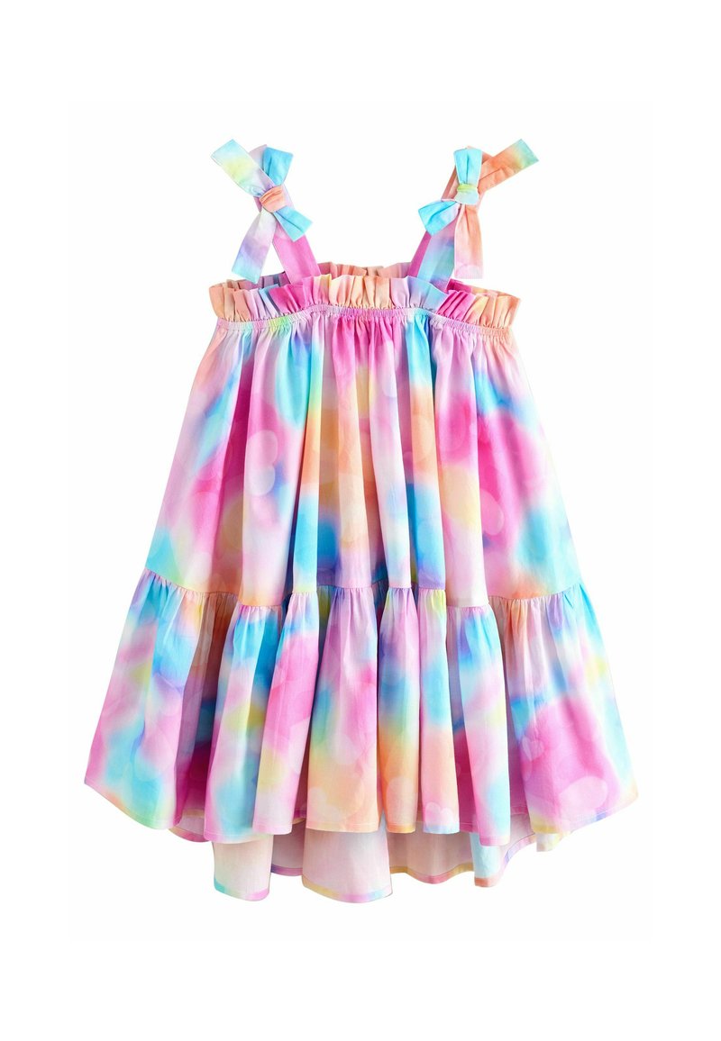 Next - REGULAR FIT - BOW STRAPPY SUMMER - Vestido informal - rainbow marble print, Ampliar