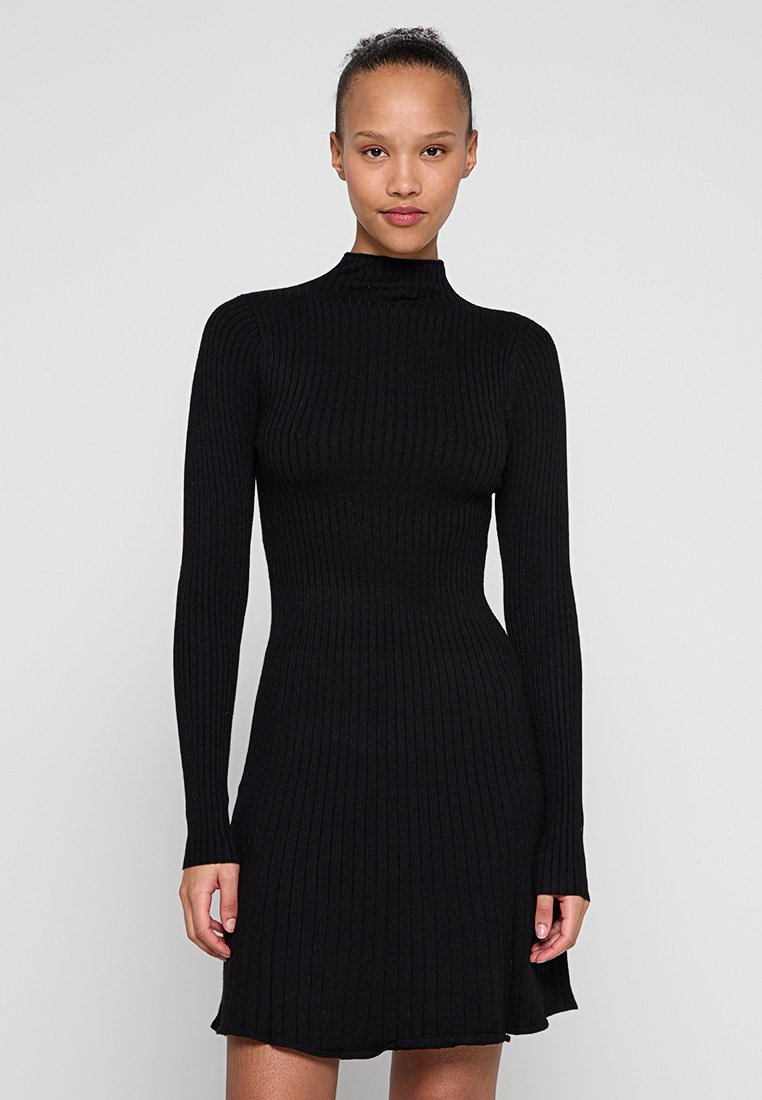 Vero Moda Tall Gebreide jurk zwart