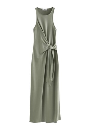 TIESIDE SLEEVELESS REGULAR FIT - Dzsörzéruha - khaki green