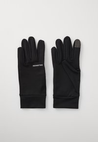 CROSS WARM GLOVE UNISEX - Fingerhandschuh - deep black