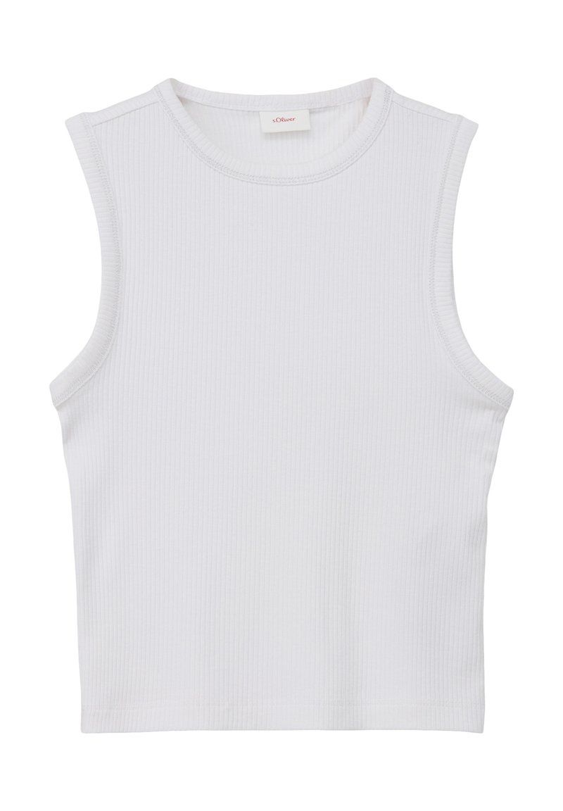 s.Oliver T-SHIRT - Top - weiß