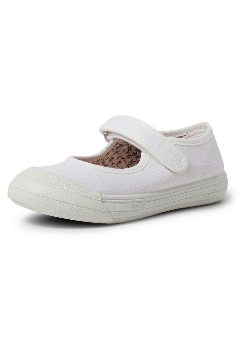 Kinder Klettschuhe | Pisamonas MERCEDITA Slipper blanco/weiß - SJ45250 Kinder Klettschuhe | Pisamonas MERCEDITA Slipper blanco/weiß - SJ45250