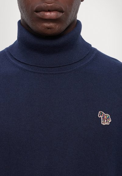 PS Paul Smith ROLL NECK SWEATER  - Stickad tröja - dark blue