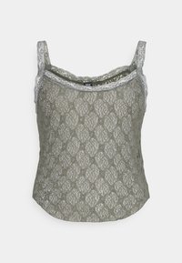 JAIDA LACE VEST - Top - khaki (as sample)