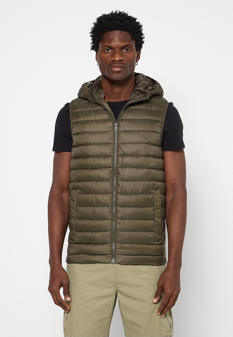 Selected Homme Bodywarmer olijfgroen Selected Homme Bodywarmer olijfgroen