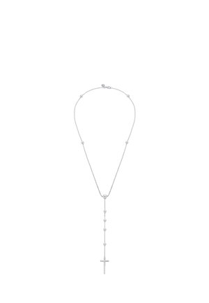 DAINTY RELIGIOUS CROSS - Halsband - silberfarben