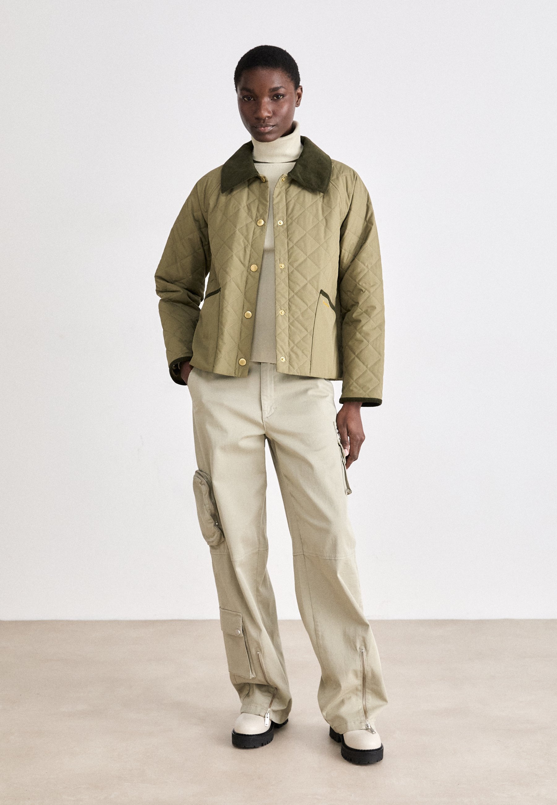 Barbour ANISE QUILT - Light jacket - dusky green/ancient/green