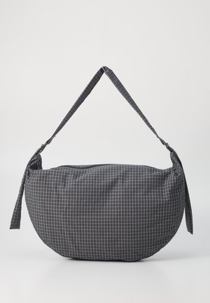 CHECK BAG - Tote bag - grey dark
