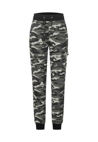 Lonsdale Pantalones cargo - camo grey