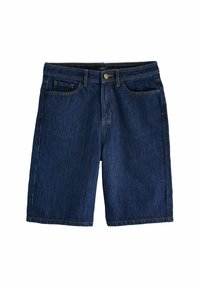 Next LONGLINE - REGULAR FIT - Džinsiniai šortai - dark blue