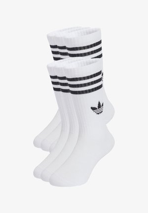 adidas Originals 3S CREW S 6P K UNISEX - Sukat - white black