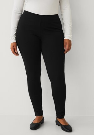 HOCHTAILLIERTE IN PUNTO - Leggings - schwarz