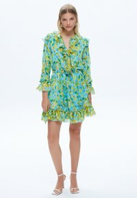 adL CYAN - Vapaa-ajan mekko - printed turquoise