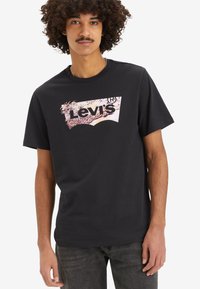 Levi's® GRAPHIC CREWNECK TEE - T-shirt estampada - caviar