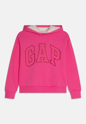 FAM LOGO HOODIE GIRLS - Ikdienas džemperis - devi pink