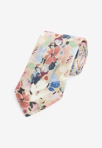 Next ITALY - Cravată - neutral brown floral