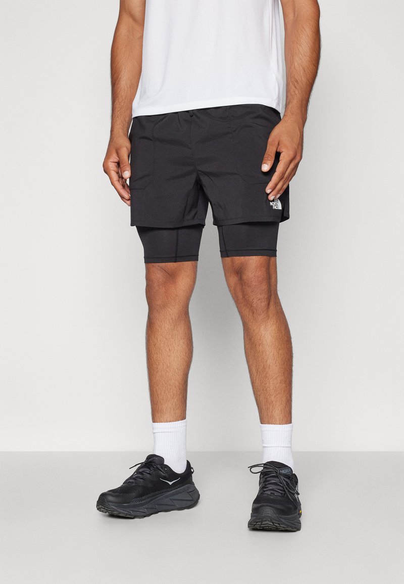 The North Face SUNRISER 2IN1 SHORT 4IN - Sporta šorti - black