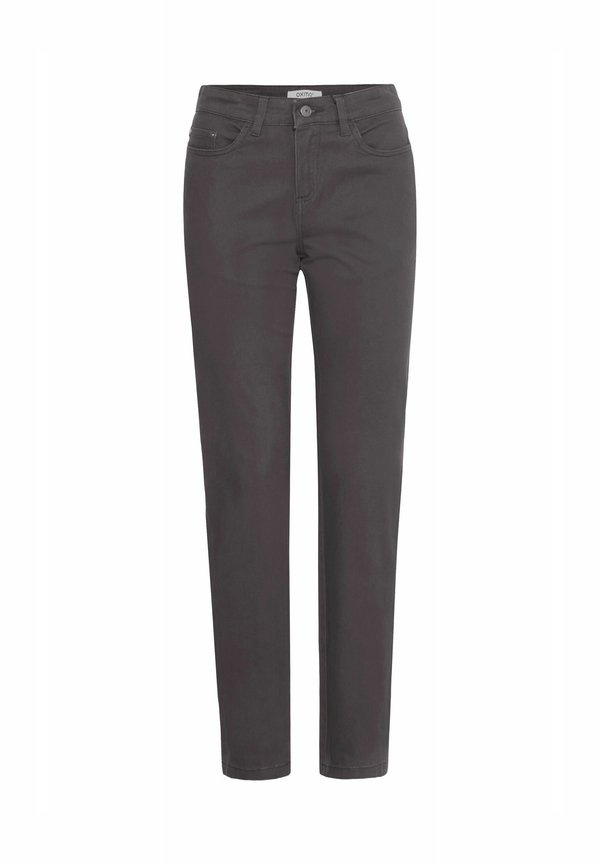 OXPISLA REGULAR FIT - Slim fit jeans - ebony2