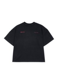 FIA HEAVY OVERSIZED TEE - T-shirt med print - vintage black