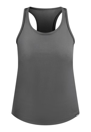 Smilodox MEGGY RACERBACK TOP - Top - anthrazit