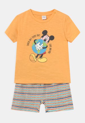 SET - T-shirt print - warm apricot