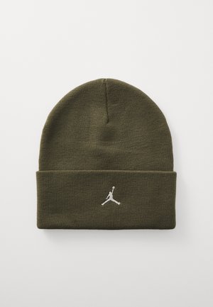 PEAK BEANIE - Berretto - medium olive/sail