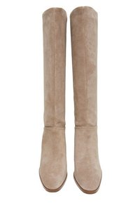 Mango Botas de tacón - sand
